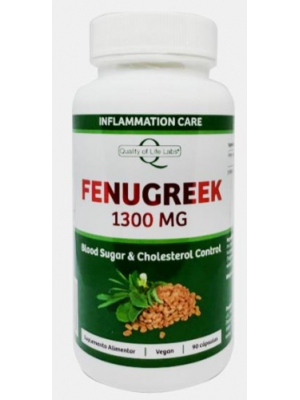 Fenugreek 1300 mg - 90 Cápsulas - Quality of life